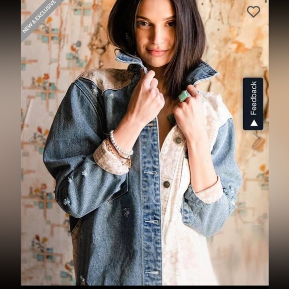 NWT Gimmicks Denim Jacket - Picture 7 of 7